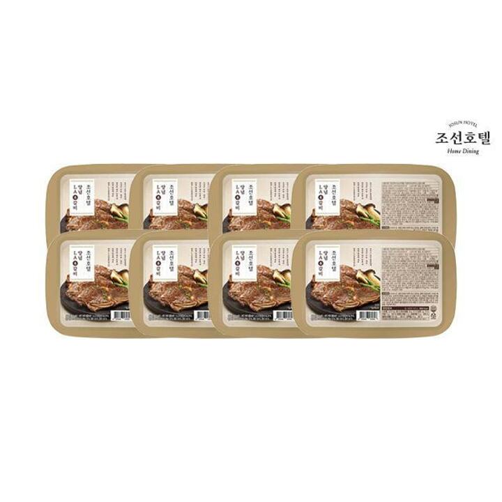 (더블 구성)조선호텔 양념 LA갈비 400g X 8팩 / 2세트