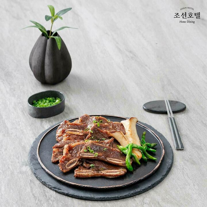 (더블 구성)조선호텔 양념 LA갈비 400g X 8팩 / 2세트