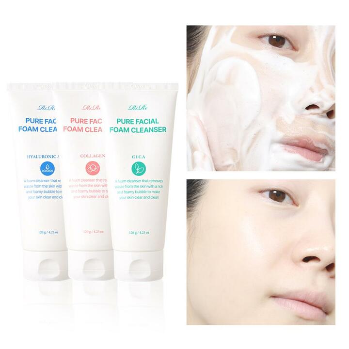 리르 퓨어 페이셜 폼 클렌저 (시카,히알루론산,콜라겐)
