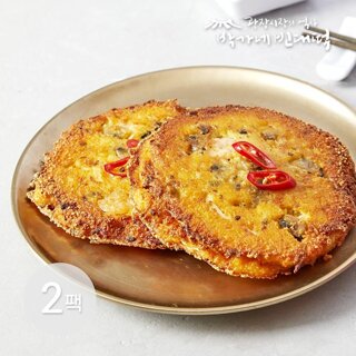 [박가네 빈대떡] 해물 빈대떡 390g x 2 (총 4장)