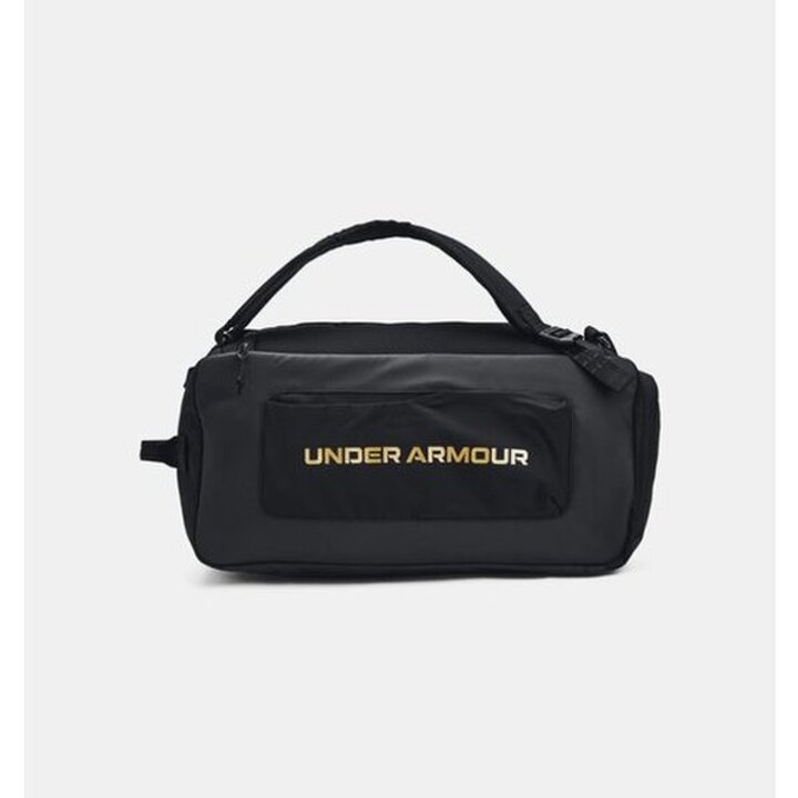 (대전신세계)1381920-001 블랙 UA 컨테인 듀오 스몰 백팩 더플 40L 운동 여행용 가방