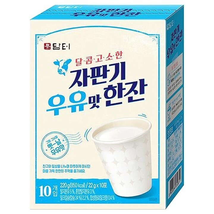 담터자판기우유맛한잔분말10T
