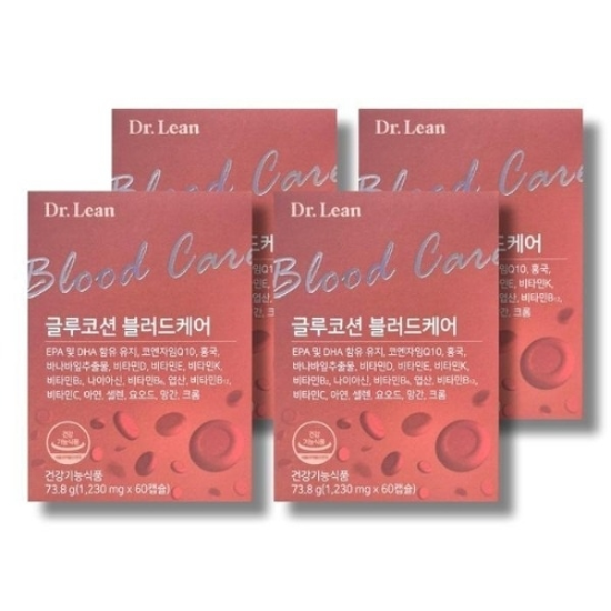 닥터린 글루코션 블러드케어 1230mg 60캡슐 4박스 /wb24263434673957