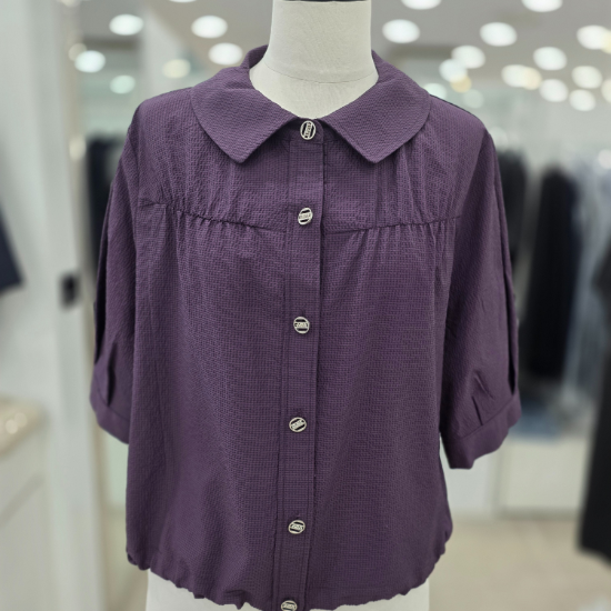 RBB262341 여성스러운 셔링 블라우스IC