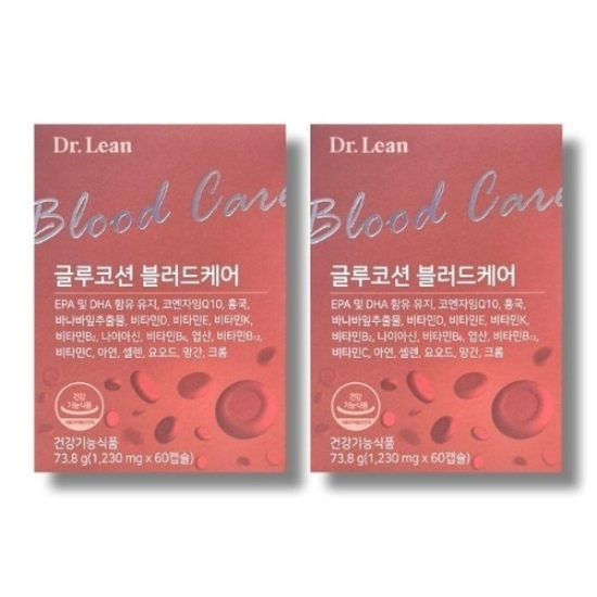 닥터린 글루코션 블러드케어 1230mg 60캡슐 2박스 /wb24263433673957