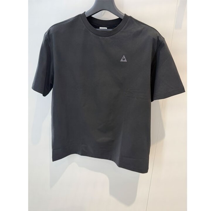 르꼬끄 유니 레터그래픽 르프레쉬 루즈핏 반팔티 QR123LRS21 BLK