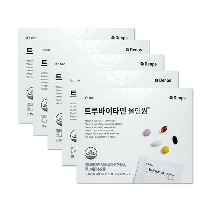 [덴프스]덴프스트루바이타민올인원멀티비타민루테인밀크씨슬을한번에5개월분dn