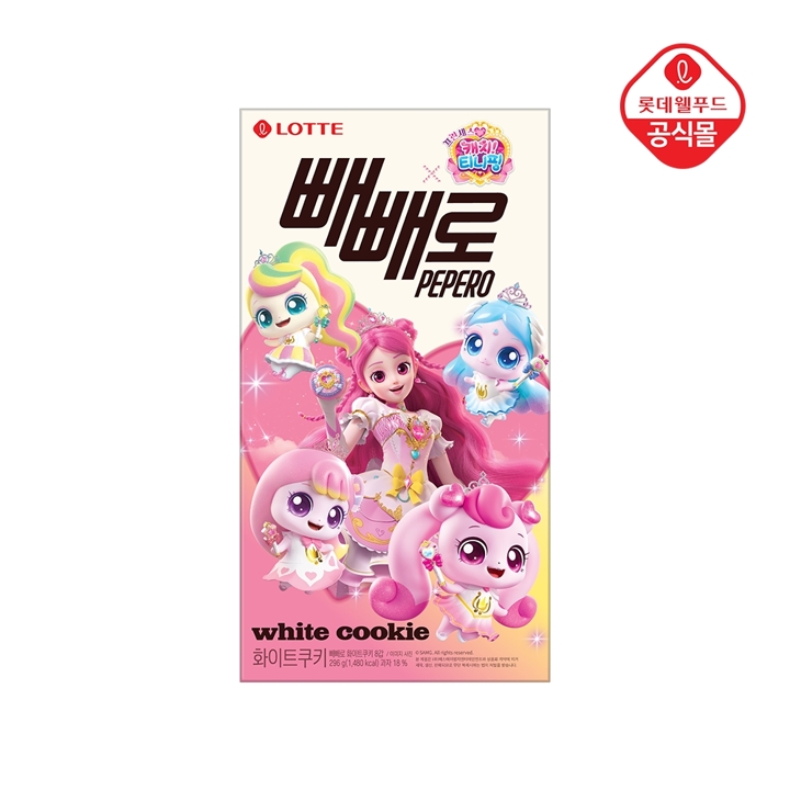 롯데 캐치티니핑 빼빼로 화이트 296G(37gx8)
