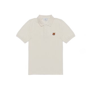 메종키츠네 남성 폭스헤드 레귤러 폴로 티셔츠 노블베이지 PM00209KP0002-0063