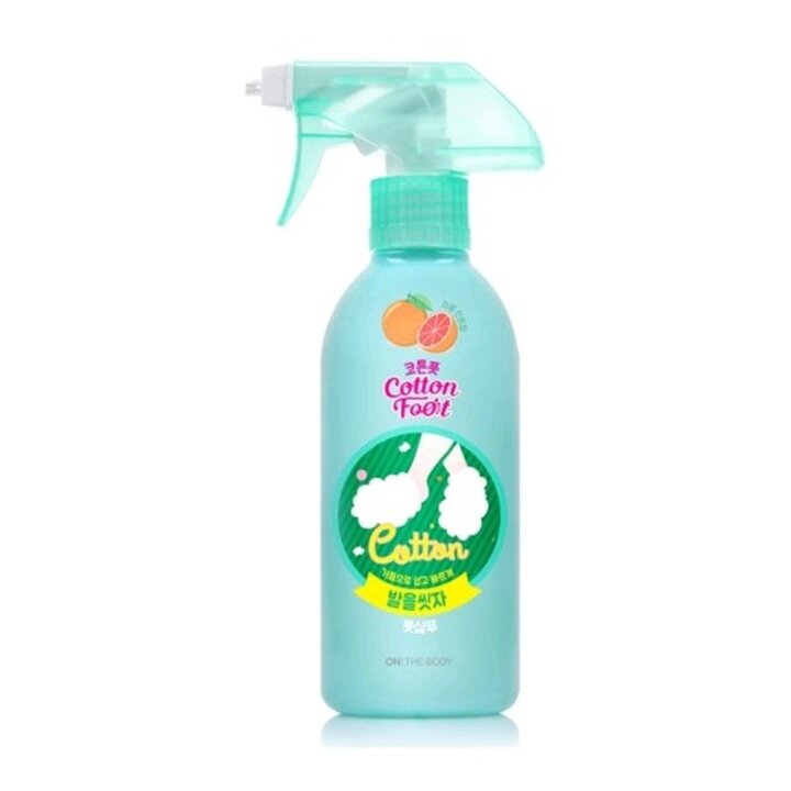 (신세계의정부점)엘지 풋샴푸 발을씻자 자몽민트 385ml