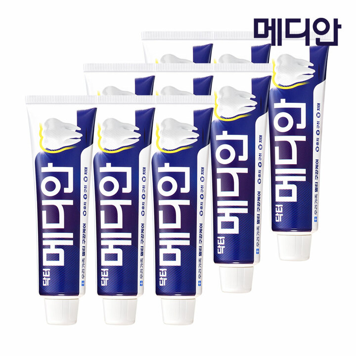 닥터메디안 멀티케어 치약 120G 9개