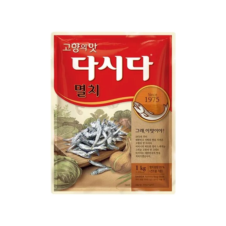 CJ 백설 멸치다시다 1kg x1개