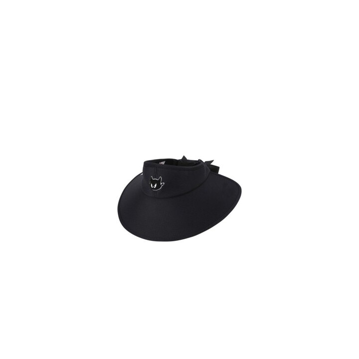 (신세계타임스퀘어점패션관)왁[WAAC]골프 (WGRCX26112BKX)여성 Ribbon Wide Visor 모자