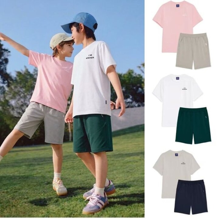 (광주신세계)[정상가:113,000원] JUM25M92 아이더 키즈 UNI 티+바지 세트 / 땀배출,아이스,신축성,선물추천
