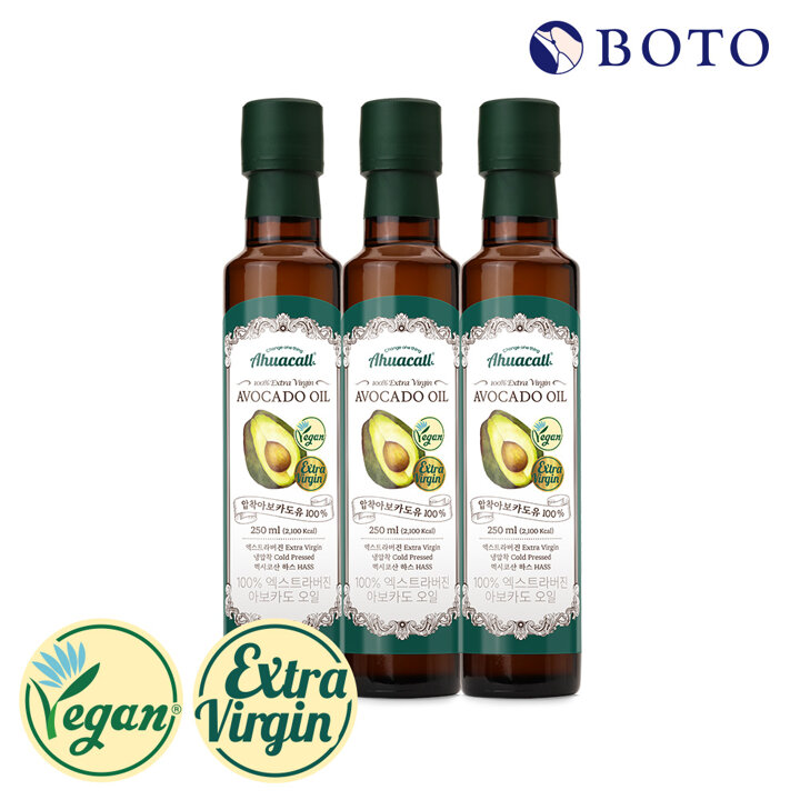 [VIP][보뚜] 아후카틀 엑스트라버진 아보카도오일 250ml x 3병