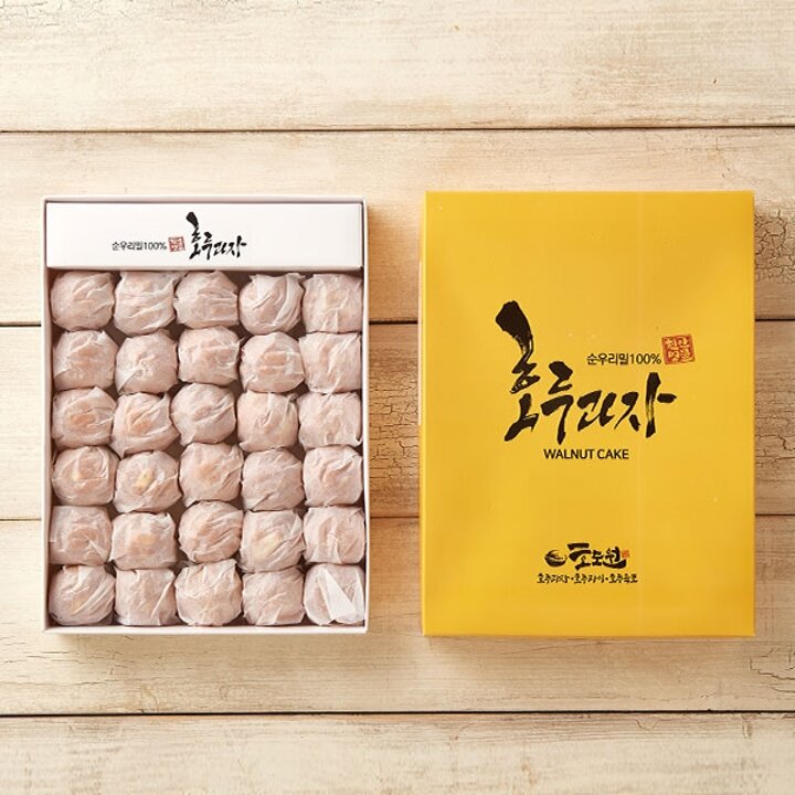 [작심밀도]산지직송 천안호두과자(중 / 팥앙금 30알) / 선물용 /설선물세트