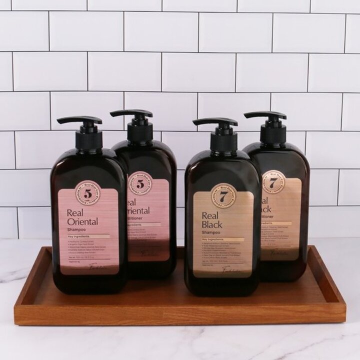 푸드어홀릭 리얼 블랙7.오리엔탈5 샴푸.컨디셔너 500ml 택1 /약산성.케라틴