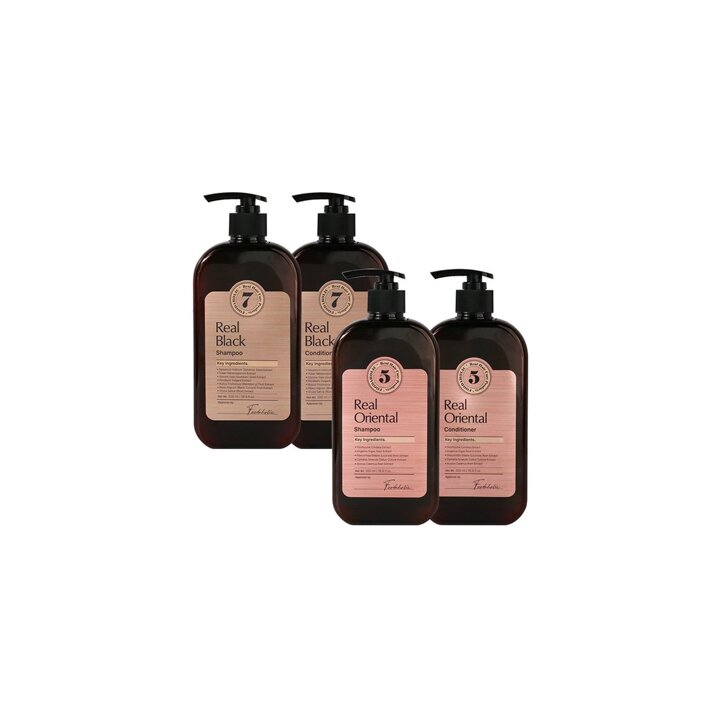 푸드어홀릭 리얼 블랙7.오리엔탈5 샴푸.컨디셔너 500ml 택1 /약산성.케라틴