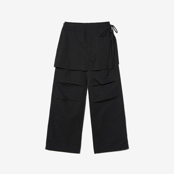 (대구신세계)[FILA] [여]경량 타슬란 우븐 레이어드 스커트 (FS2WPH2152F BLK)