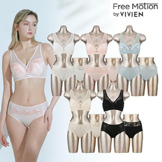 25SS 비비안 프리모션 인견 브라팬티 패키지(총 15종)
