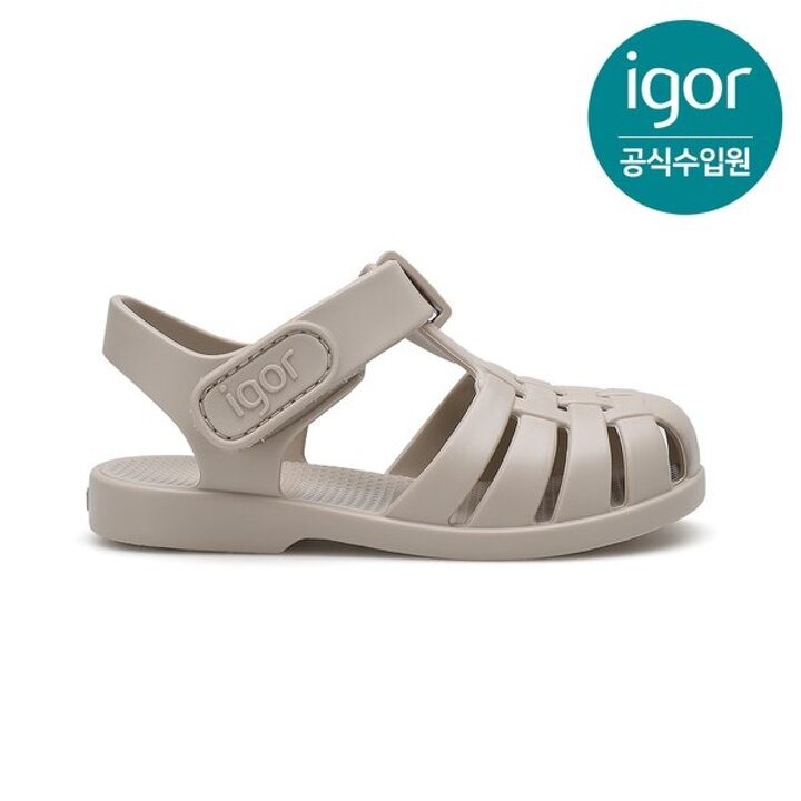 (신세계센텀점)[IGOR] 이고르 클라시카 웜그레이 키즈샌들 여름샌들 유아샌들 아동샌들 키즈젤리슈즈