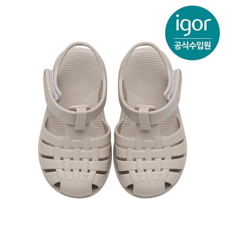 (신세계센텀점)[IGOR] 이고르 클라시카 웜그레이 키즈샌들 여름샌들 유아샌들 아동샌들 키즈젤리슈즈