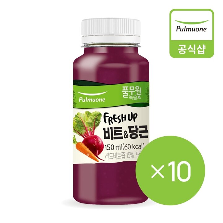 풀무원 프레시업 비트,당근 150mlX10개