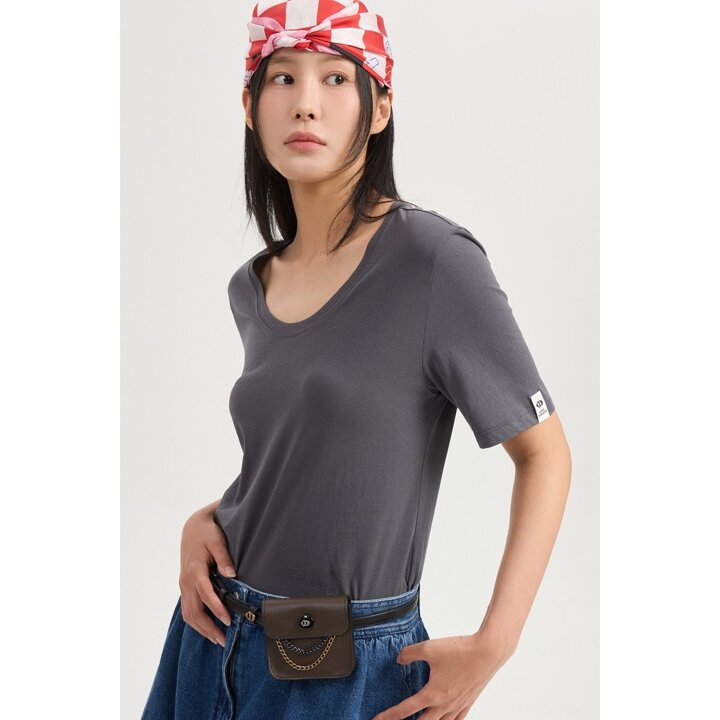 (신세계센텀점)At Chouette   기본 U넥 티셔츠 LQTAM25400[럭키슈에뜨]