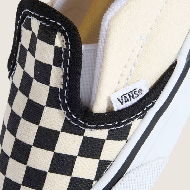 (신세계천안아산점)VANS 반스 VN0A34885GX 토들러 슬립온 벨크로 체커보드 남여공용 스니커즈