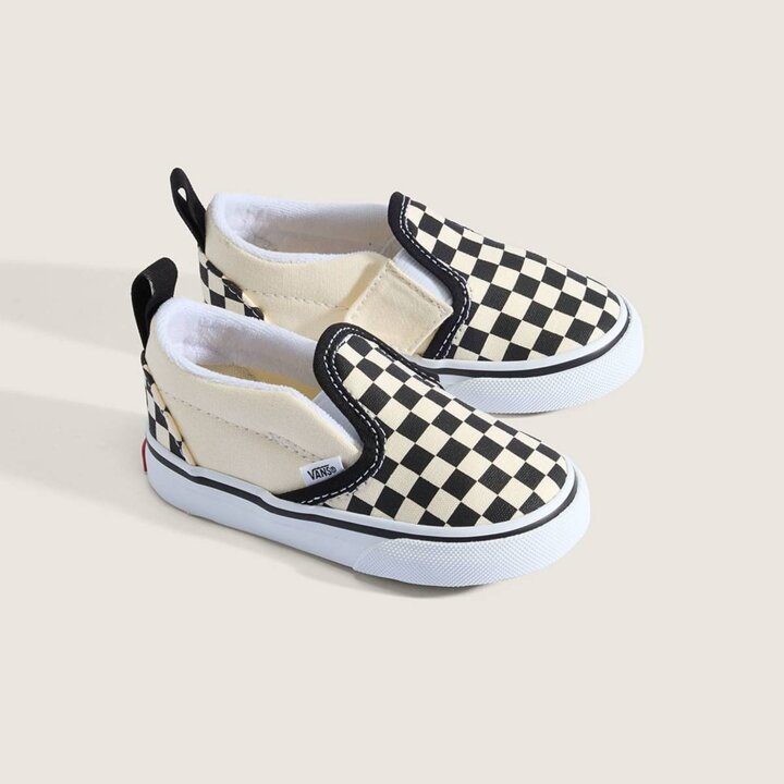 (신세계천안아산점)VANS 반스 VN0A34885GX 토들러 슬립온 벨크로 체커보드 남여공용 스니커즈