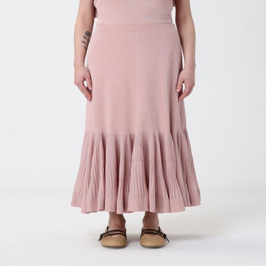 [해외배송] 26SS 짐머만 롱 스커트 3070SS261 DPI Pink