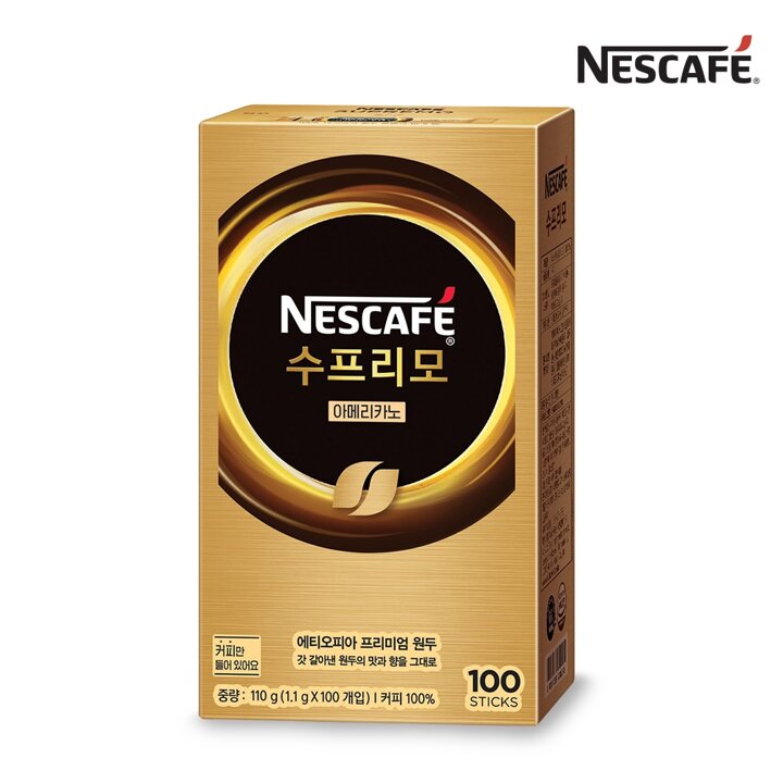 [네스카페] 수프리모 아메리카노 100T