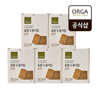 올가 슬림누룽지칩 곤약 (33gX10개입)X5개