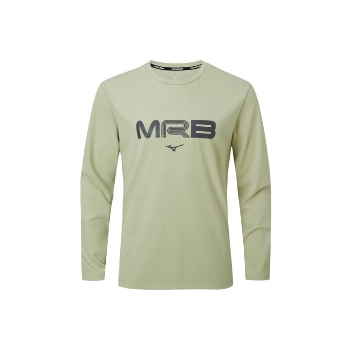 (신세계의정부점)미즈노 공용 런닝 그래픽 티셔츠 32YA450039 신축성 보온성 운동  RUNNING GRAPHIC LONG SLEEVE