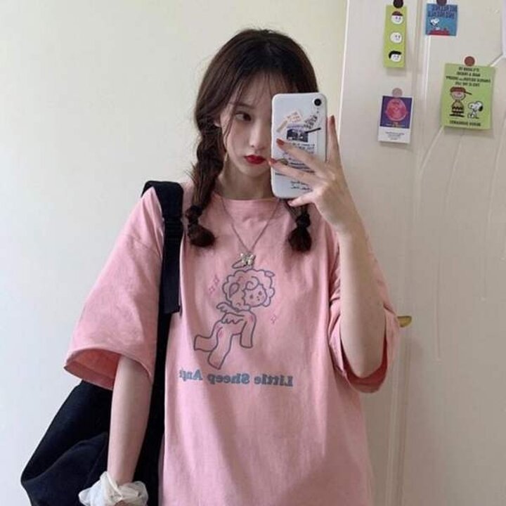여자 반팔티 여성 반팔 박스 티셔츠 양천사 여름티셔츠 크롭셔츠