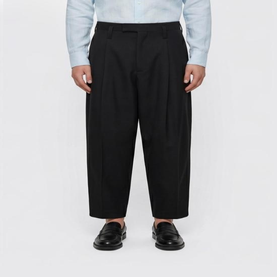 [해외배송] 26SS 질샌더 스트레이트 팬츠 J61KA0063J41444 001 Black