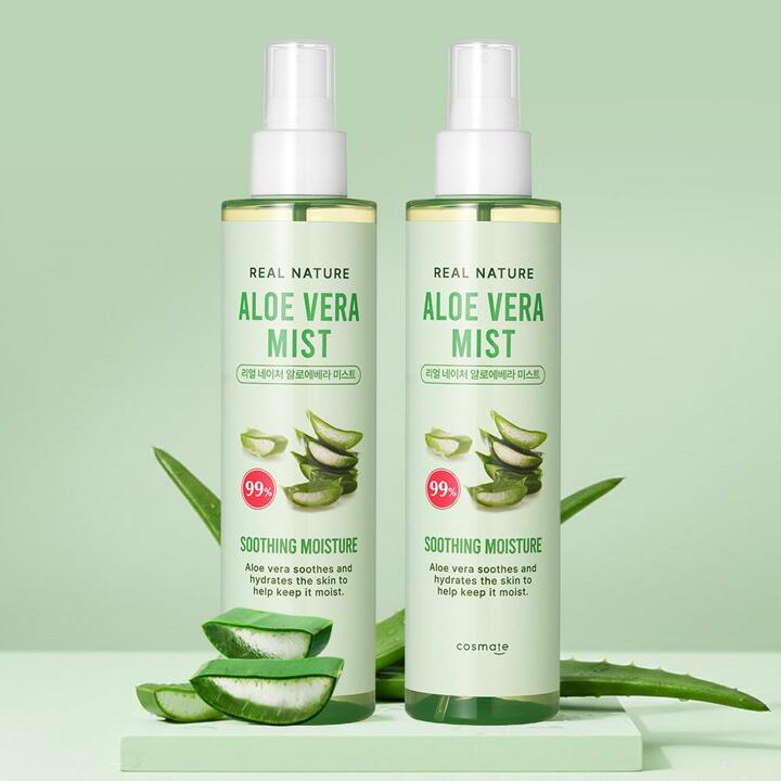리얼 네이처 알로에베라 미스트 200ml 2개