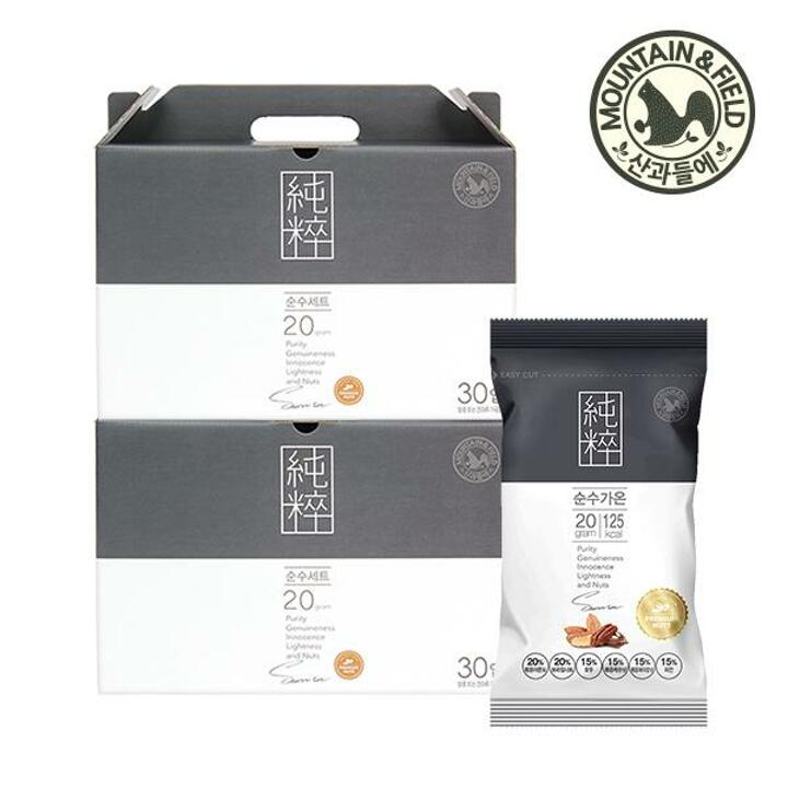 [G]하루견과 순수가온30봉세트x2[총60봉]