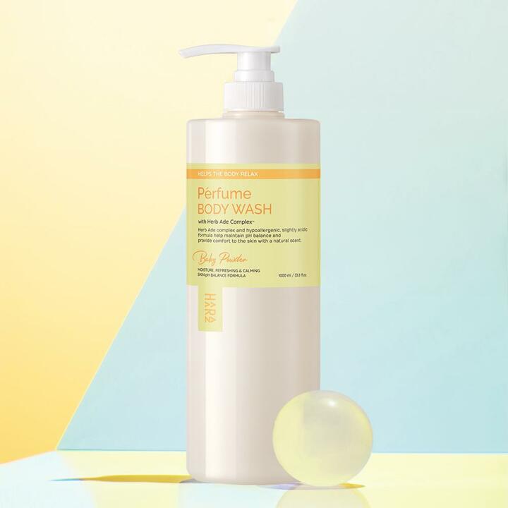 하라즈 퍼퓸 바디워시 베이비파우더향 1000ml