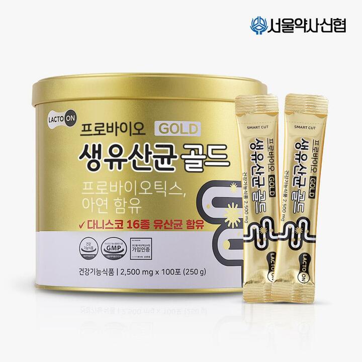 [G] 락토온 프로바이오틱스 생유산균 골드 2.5g 100포