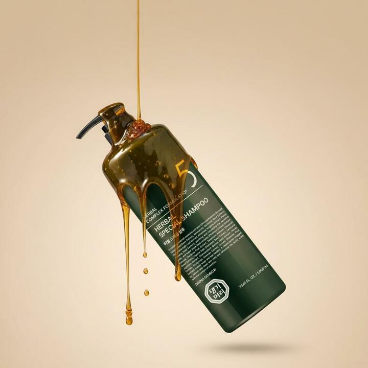 댕기머리 허벌 스페셜 샴푸 1000ml / 탈모증상완화기능성 한방삼푸