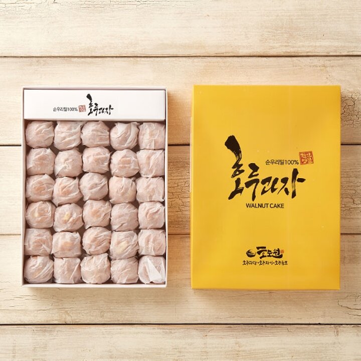 [작심밀도]산지직송 천안호두과자(대 / 팥,콩앙금 혼합 60알) / 선물용 /설선물세트