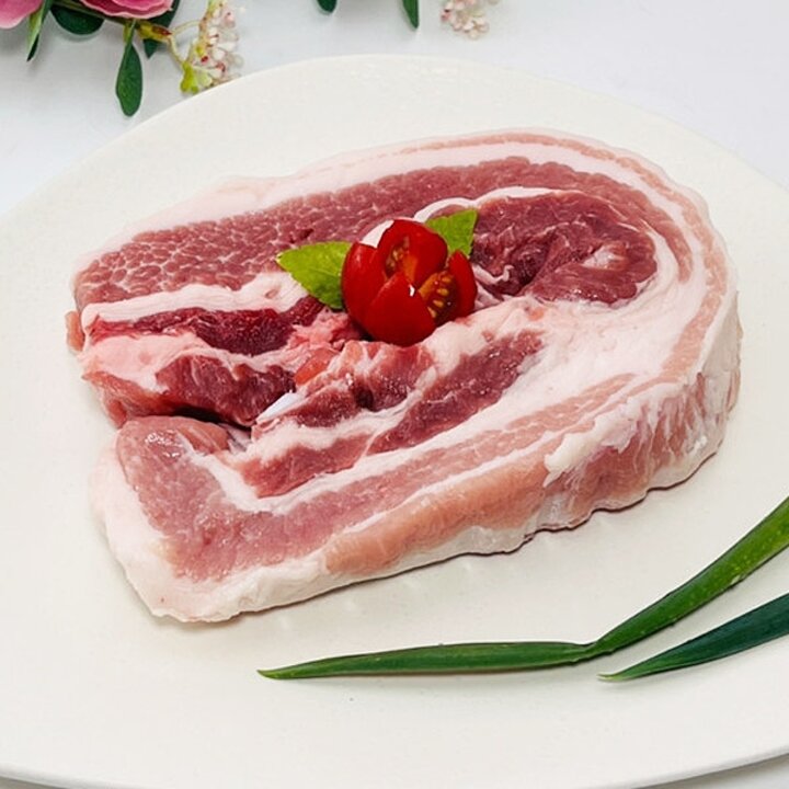 국내산 보성녹돈 통삼겹살 500g 수육용 2팩