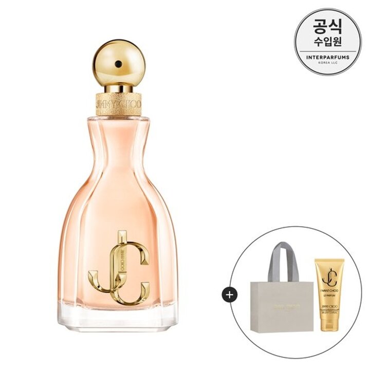 (신세계강남점)아이 원 추 EDP 60ML(+아이 원 추 르 파팡 바디로션 100ML+지미추 쇼핑백)