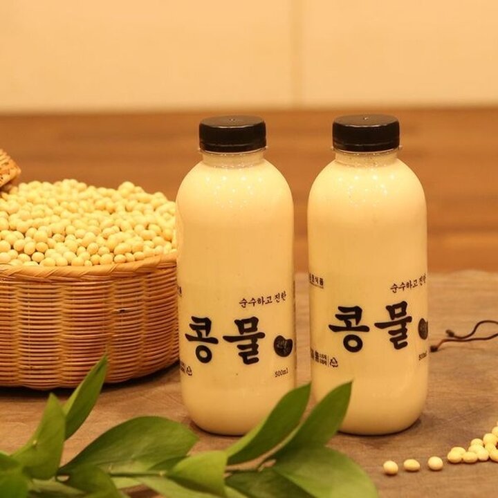 100퍼센트 국내산 순수하고 진한 콩물 500ml x 2ea[35214790]