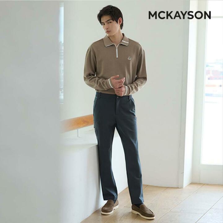 맥케이슨 25FW 남성 더블기모 팬츠 2종