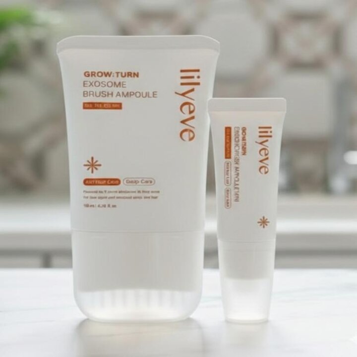 릴리이브그로우턴앰플130ml+30ml엑소좀브러쉬앰플