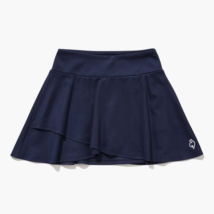 (신세계강남점)[정상가 79,000원][40퍼센트 OFF] 여성 피케 플레어 스커트(레깅스내장) DNV / QQ122TSK33