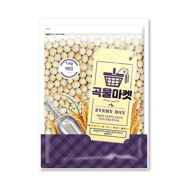 [더프레시] 곡물마켓 국내산 백태 1kg
