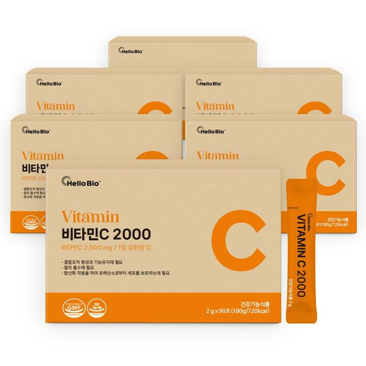 [S]비타민C 2000 90포 6박스 총 18개월분